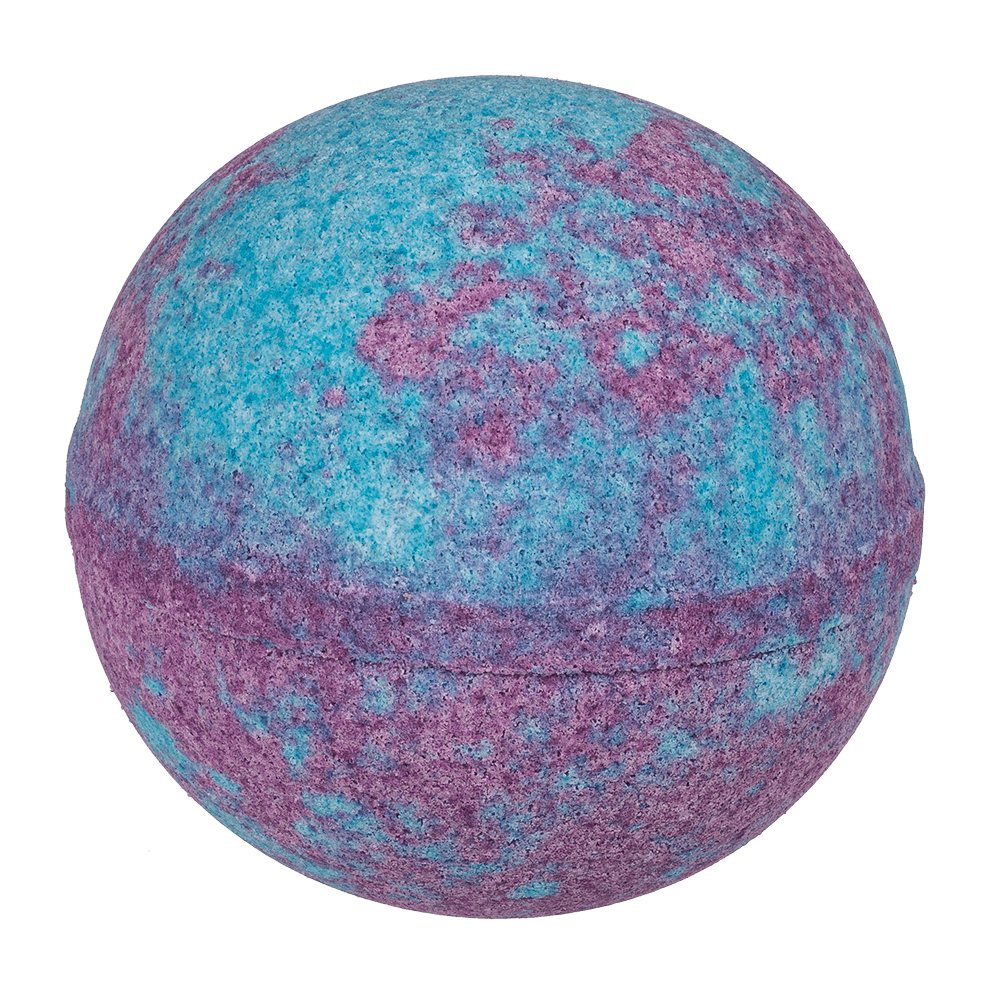 Fizzy bath bomb, Colourful, ca. 180 g,