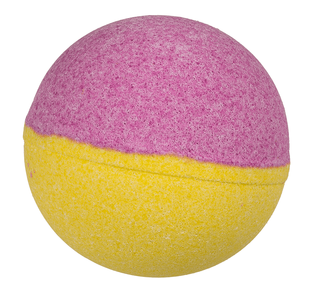 Fizzy bath bomb, Colourful, ca. 180 g,