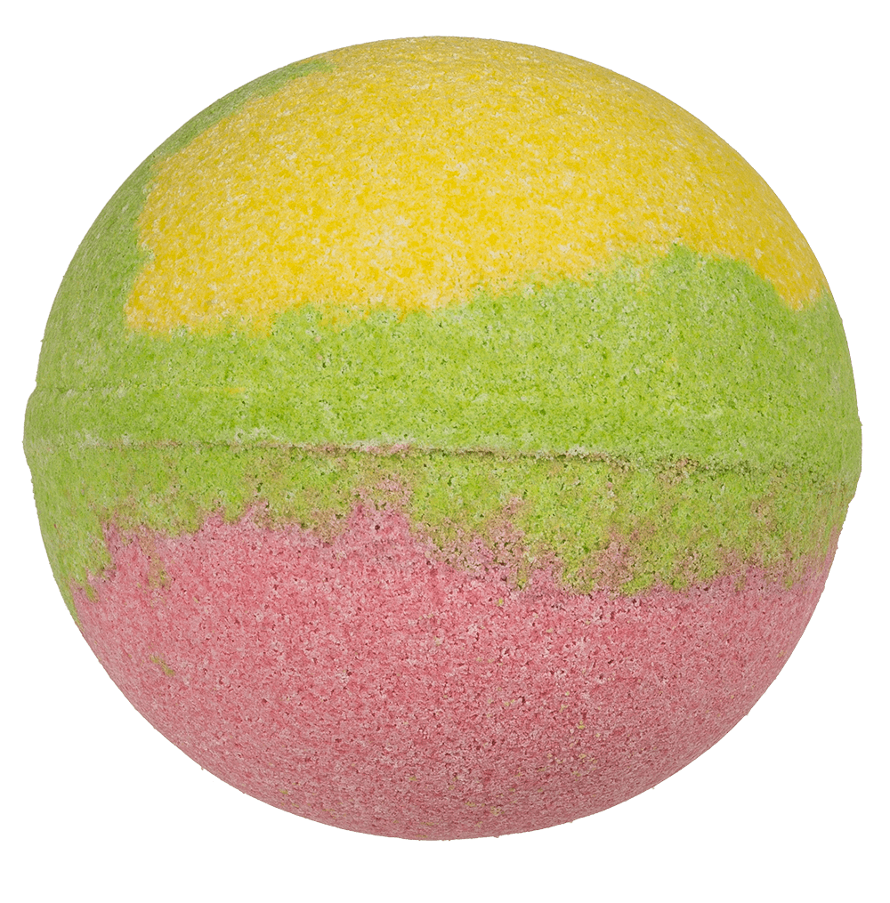 Fizzy bath bomb, Colourful, ca. 180 g,