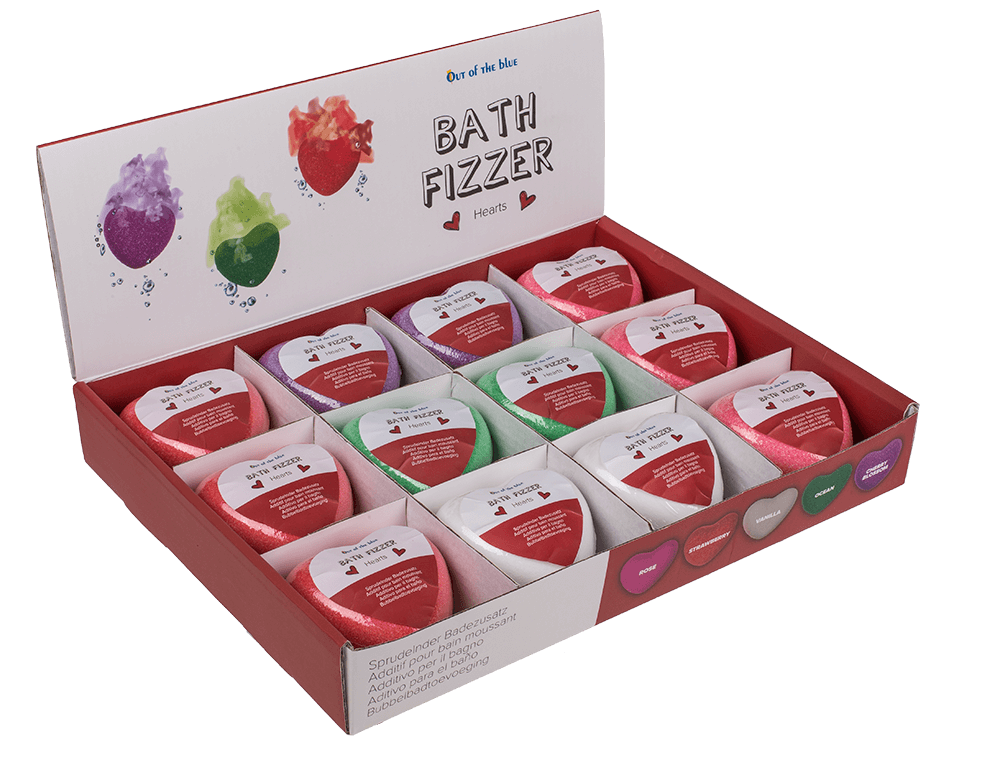 Bath Fizzer, Heart, ca. 150 g,
