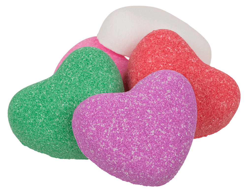 Bath Fizzer, Heart, ca. 150 g,