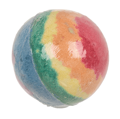 Fizzy bath bomb, Rainbow,, Pride,