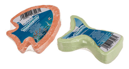 Fizzy bath bomb, Ocean World, ca. 100 g,