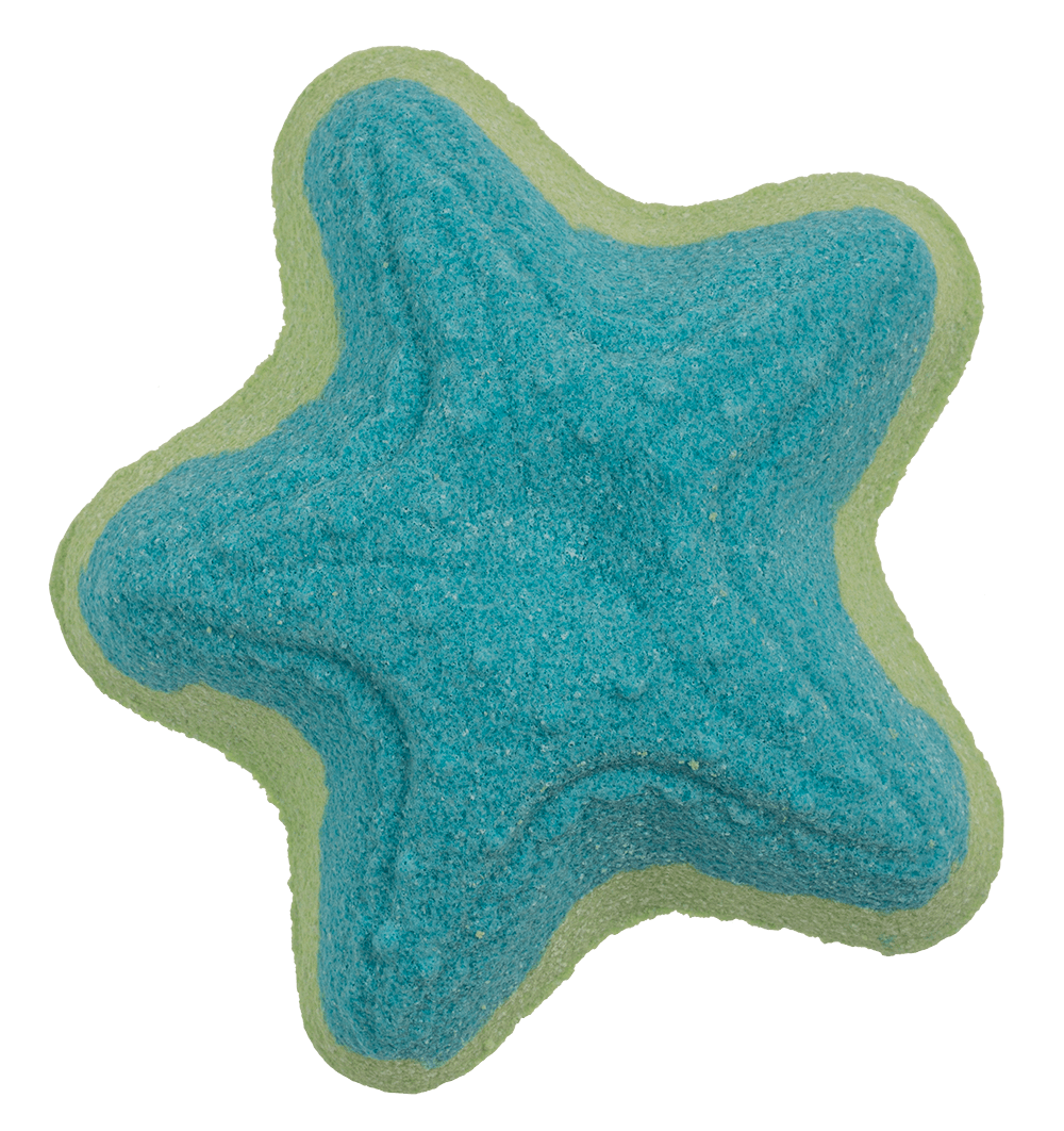 Fizzy bath bomb, Ocean World, ca. 100 g,