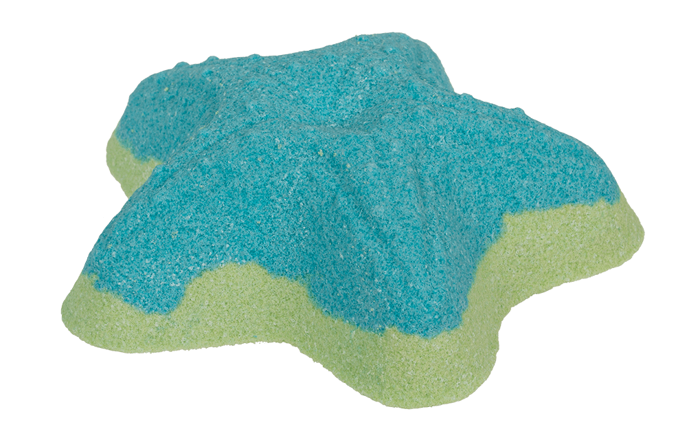 Fizzy bath bomb, Ocean World, ca. 100 g,