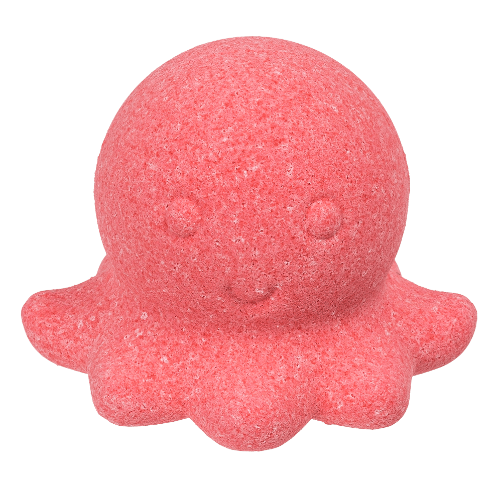 Fizzy bath bomb, Octopus, ca. 100 g,