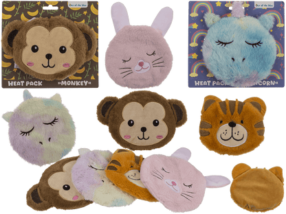 Heat pack, Animal Friends, 4 assorted,