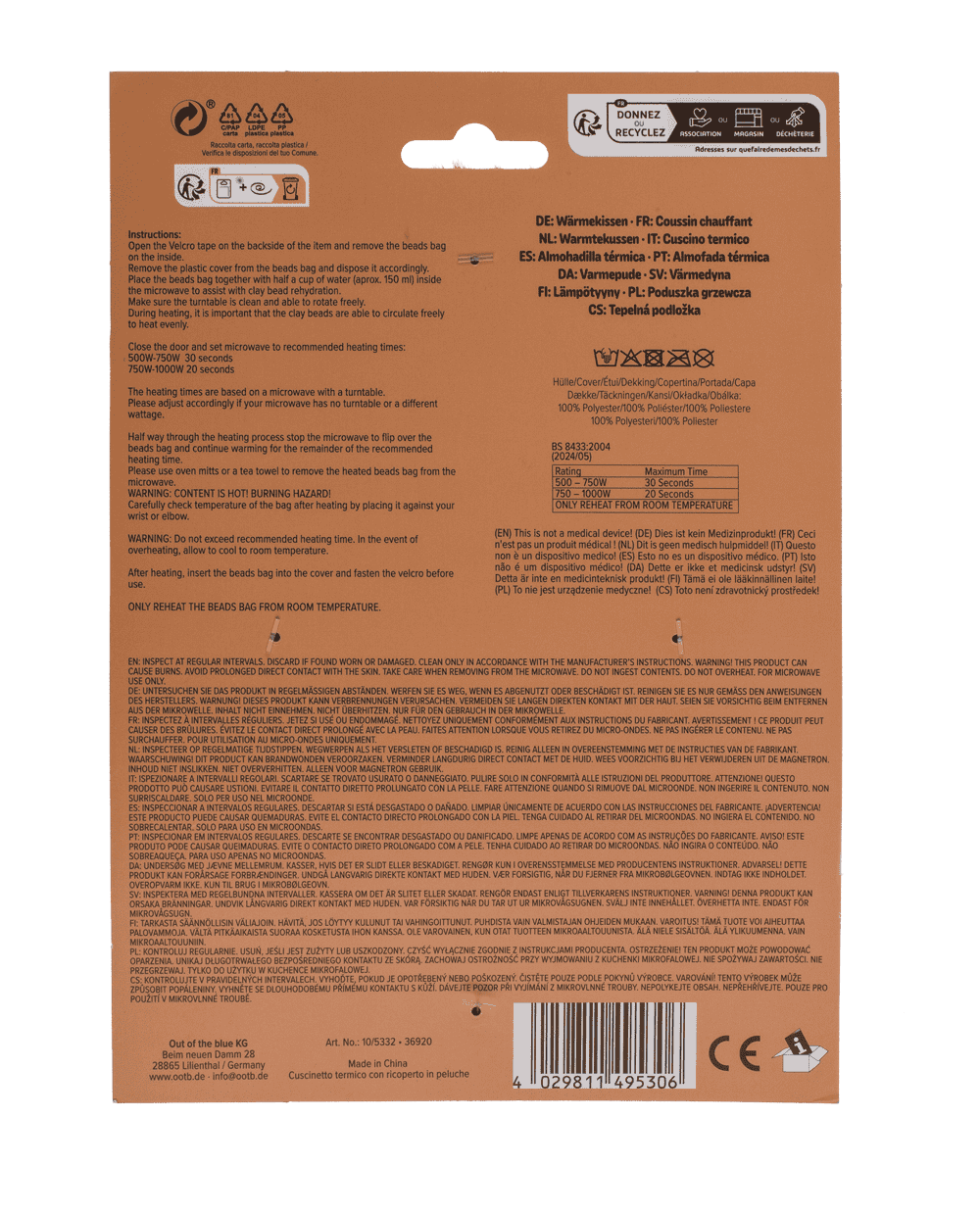 Heat pack, Capybara,