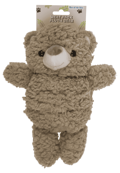 Plush bear with heat pack,
