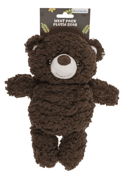 Plush bear with heat pack,