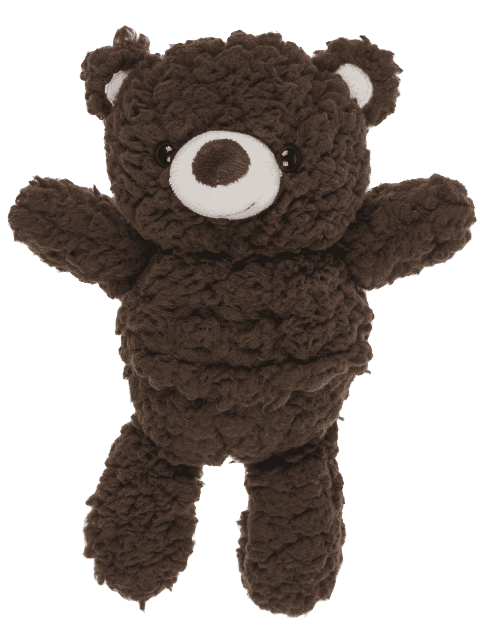 Plush bear with heat pack,