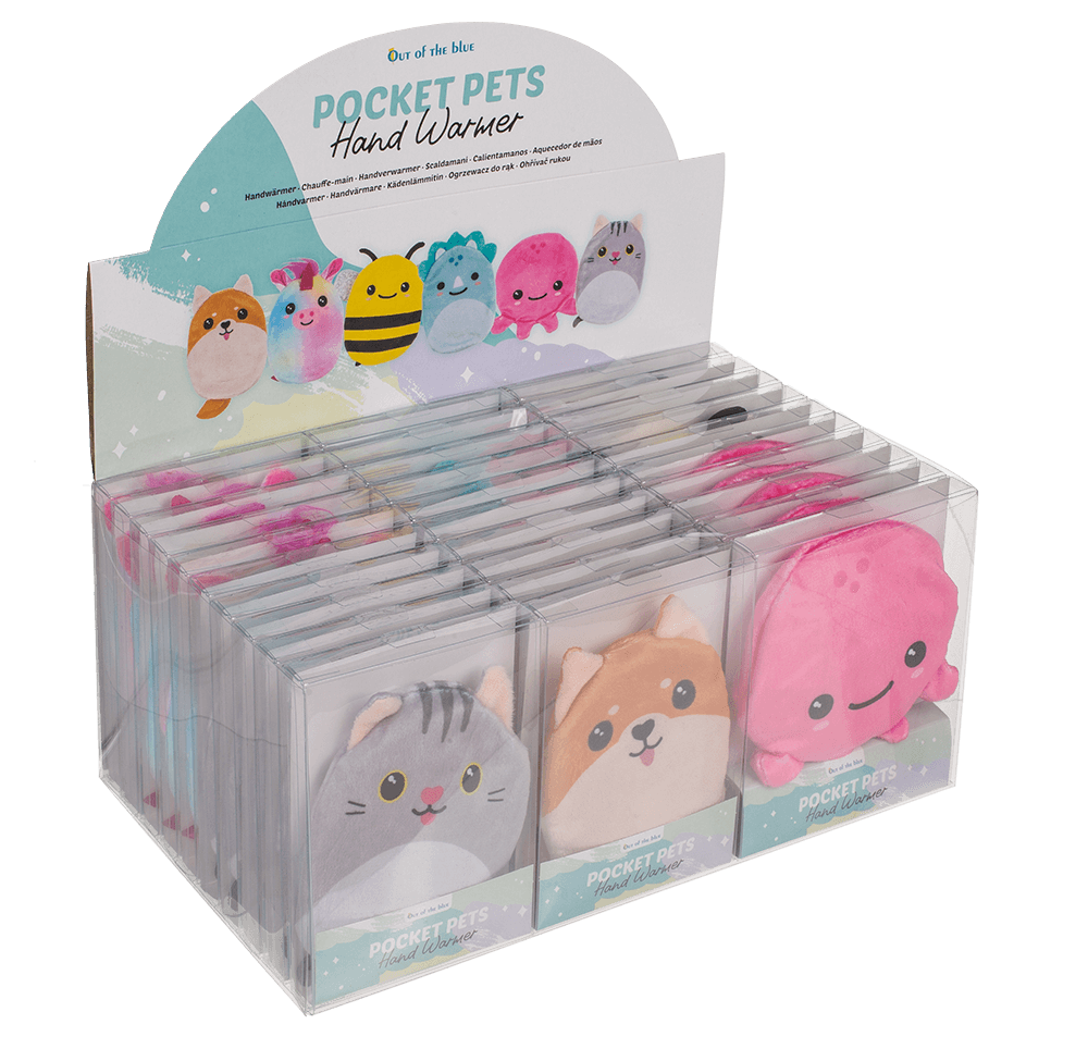 Hand warmer with plush cover,