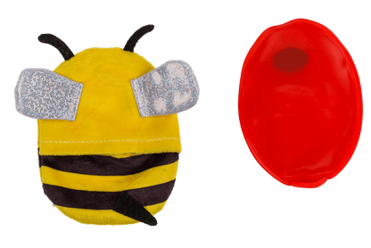 Hand warmer with plush cover,