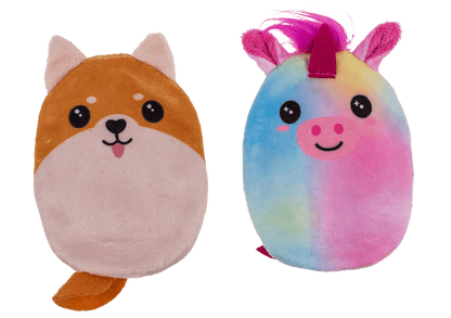 Hand warmer with plush cover,