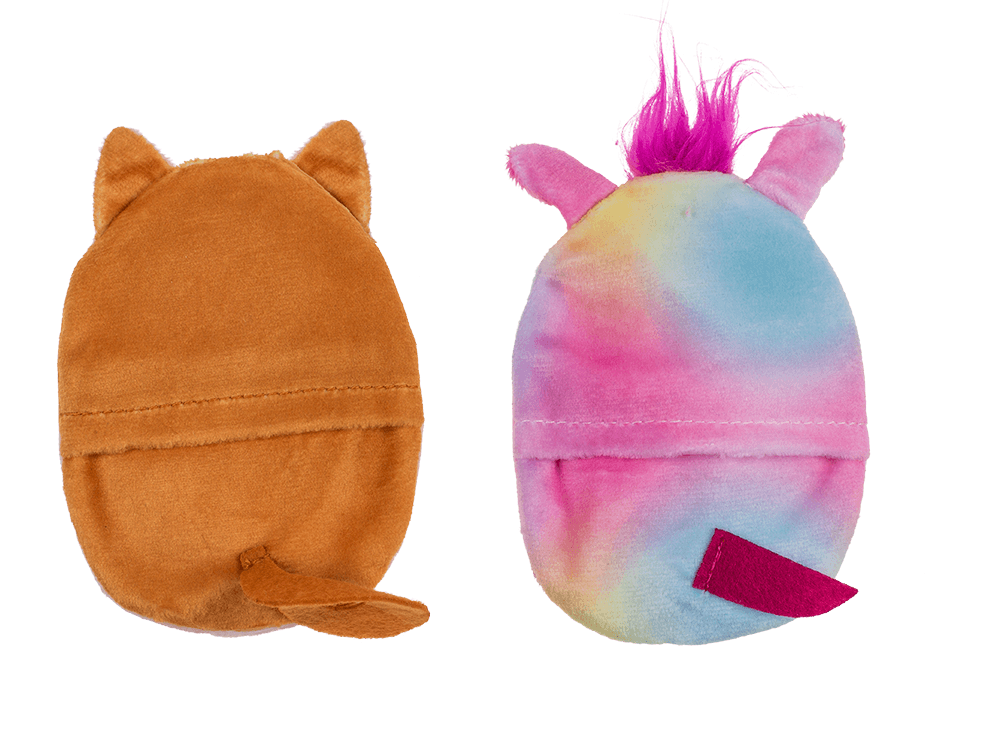 Hand warmer with plush cover,