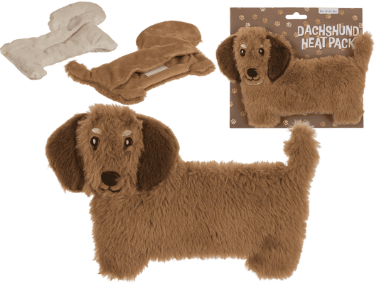 Heat pack, Dachshund, 22 x 15 cm,