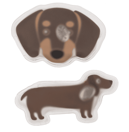 Hand warmer, Dachshund, 13 x 6 cm,