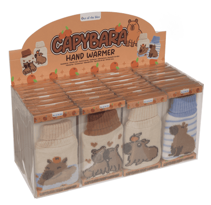 Handwarmer, hot water bottle witt knitted cover,