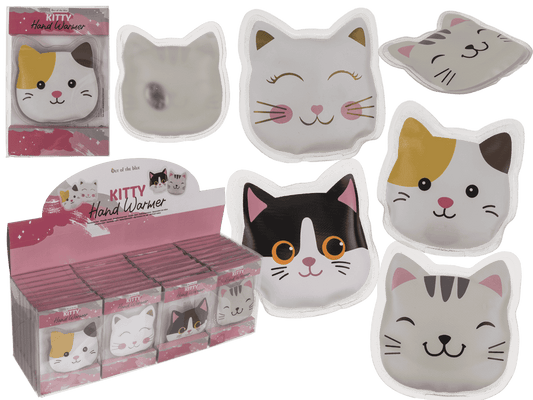 Handwarmer, Kittens, 9 x 9 cm,