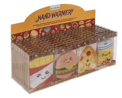 Hand warmer, Fast Food, with plush cover,