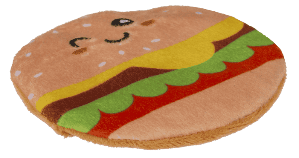 Hand warmer, Fast Food, with plush cover,