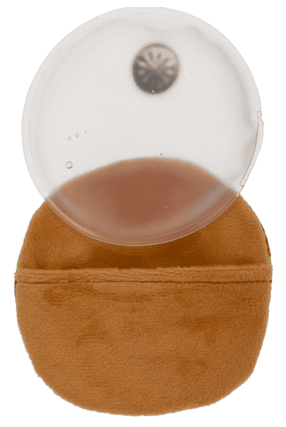 Hand warmer, Fast Food, with plush cover,