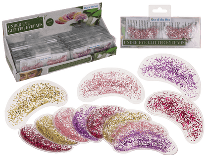 Under eye glitter eye pads,
