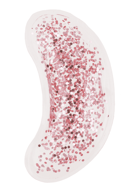 Under eye glitter eye pads,