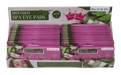 Hot/Cold Spa Eye Pads, in crown shape,