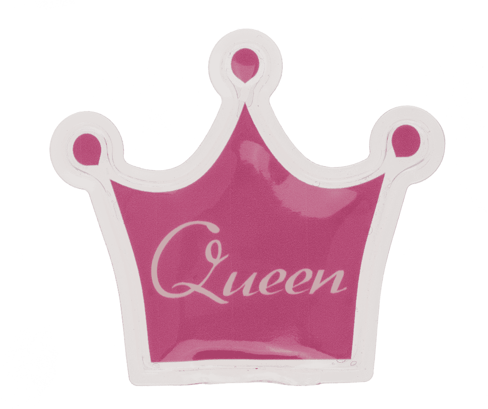 Hot/Cold Spa Eye Pads, in crown shape,