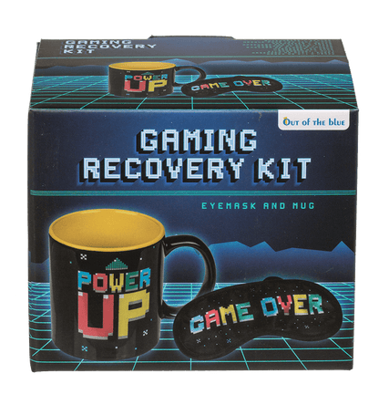 Gaming recovery kit, eye mask & cup,