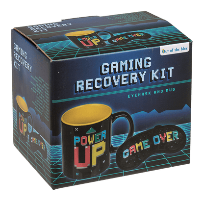 Gaming recovery kit, eye mask & cup,