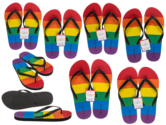 Flip Flops-Set, Rainbow, Pride