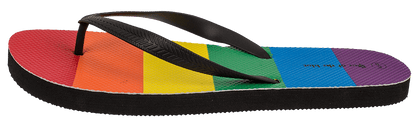 Flip Flops, Rainbow, Pride, Size 38/39
