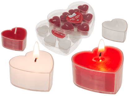 Heart shaped tea light,
