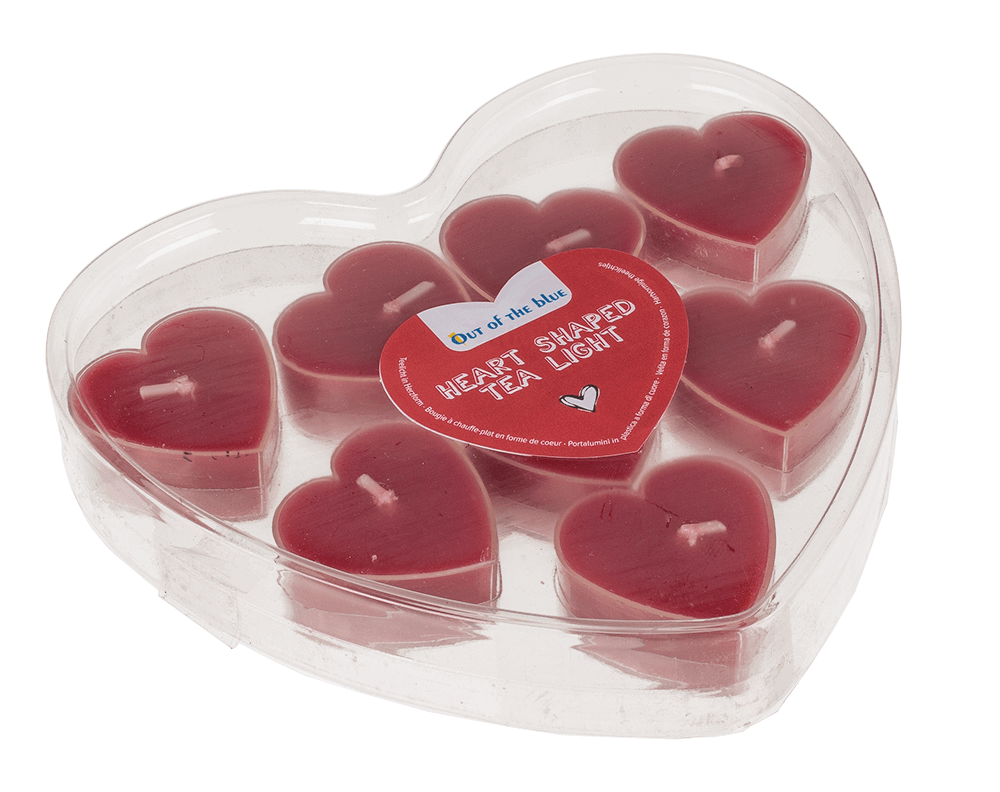 Heart shaped tea light,