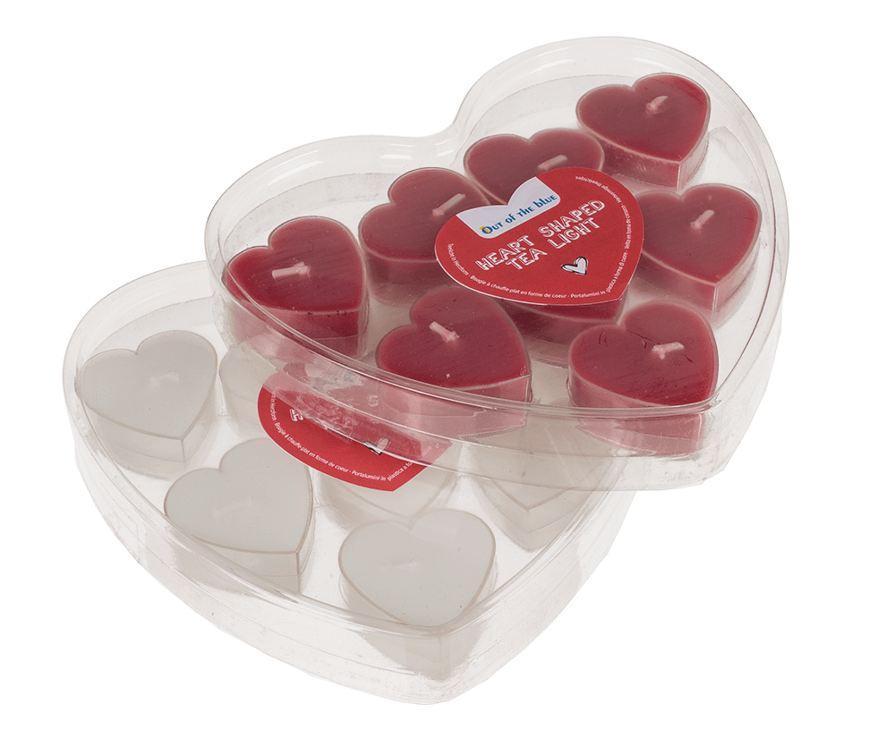 Heart shaped tea light,