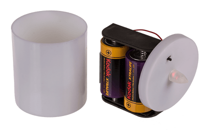 LED grave light, red,