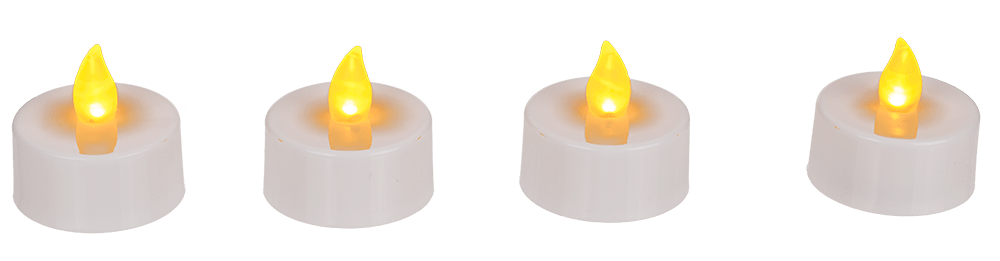 Tealight ,with timer & remote control, 4 cm,