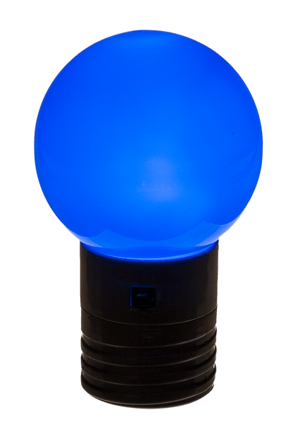 Coloured ball, with magnet & LED,