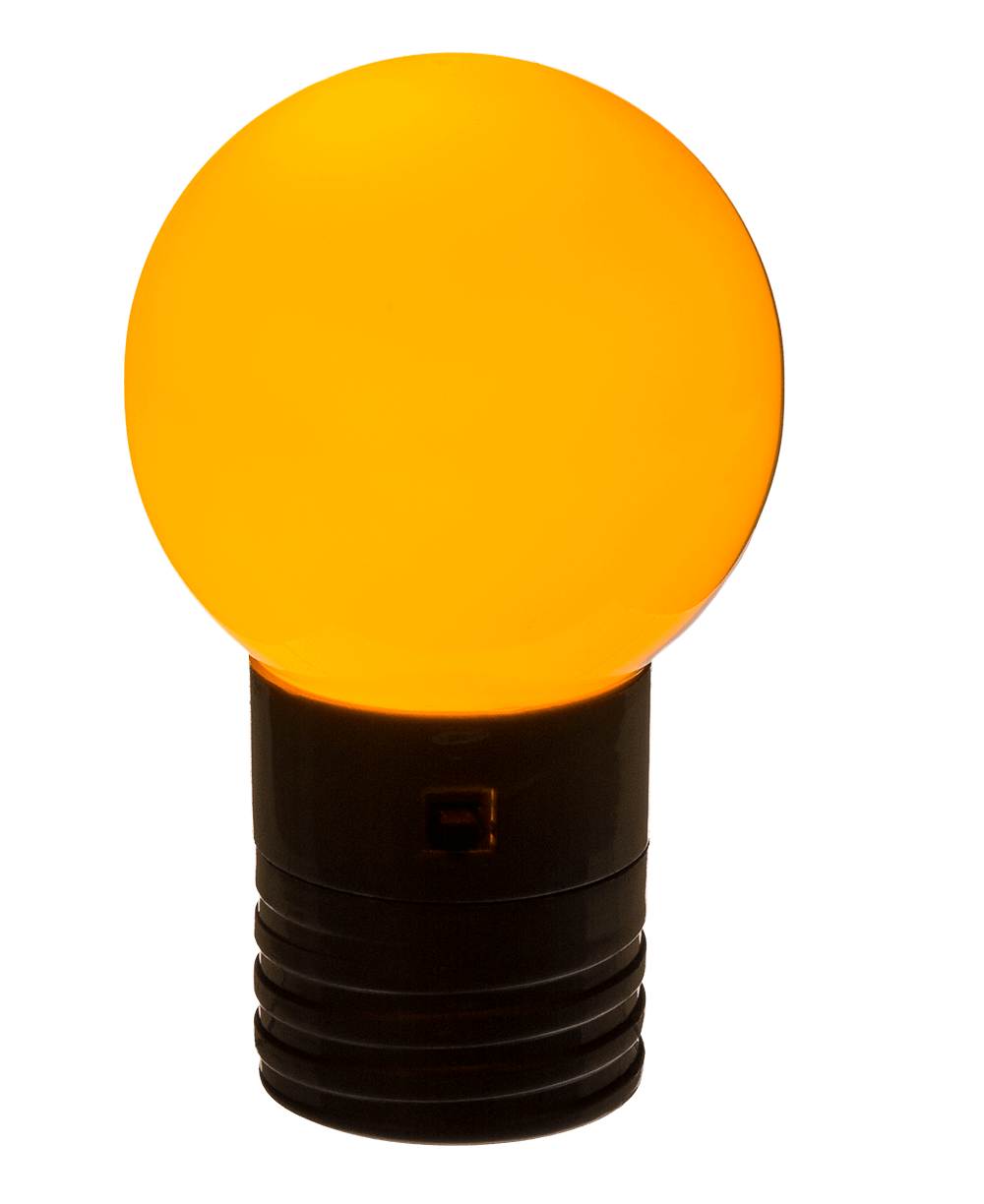 Coloured ball, with magnet & LED,