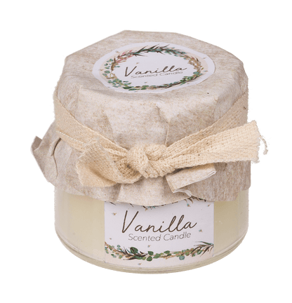 Candle with natural wax (White Tea, Vanilla, Lily,