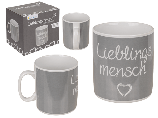 Mug, Lieblingsmensch, ca. 12,5 x 11 cn,
