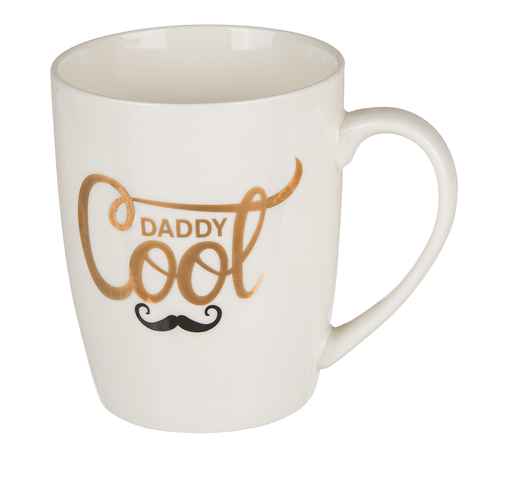 New Bone China mug, Super Mom & Daddy Cool,