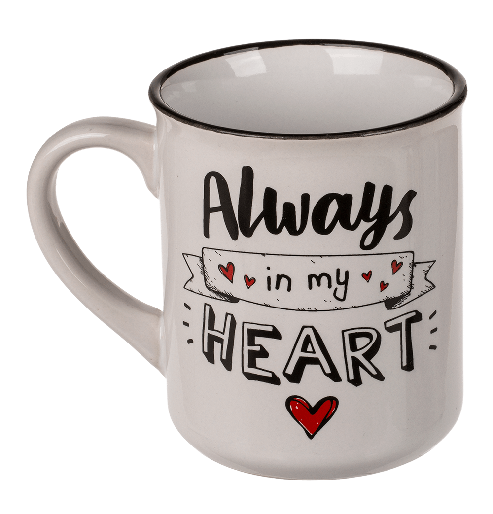 Mug, Always in my heart,