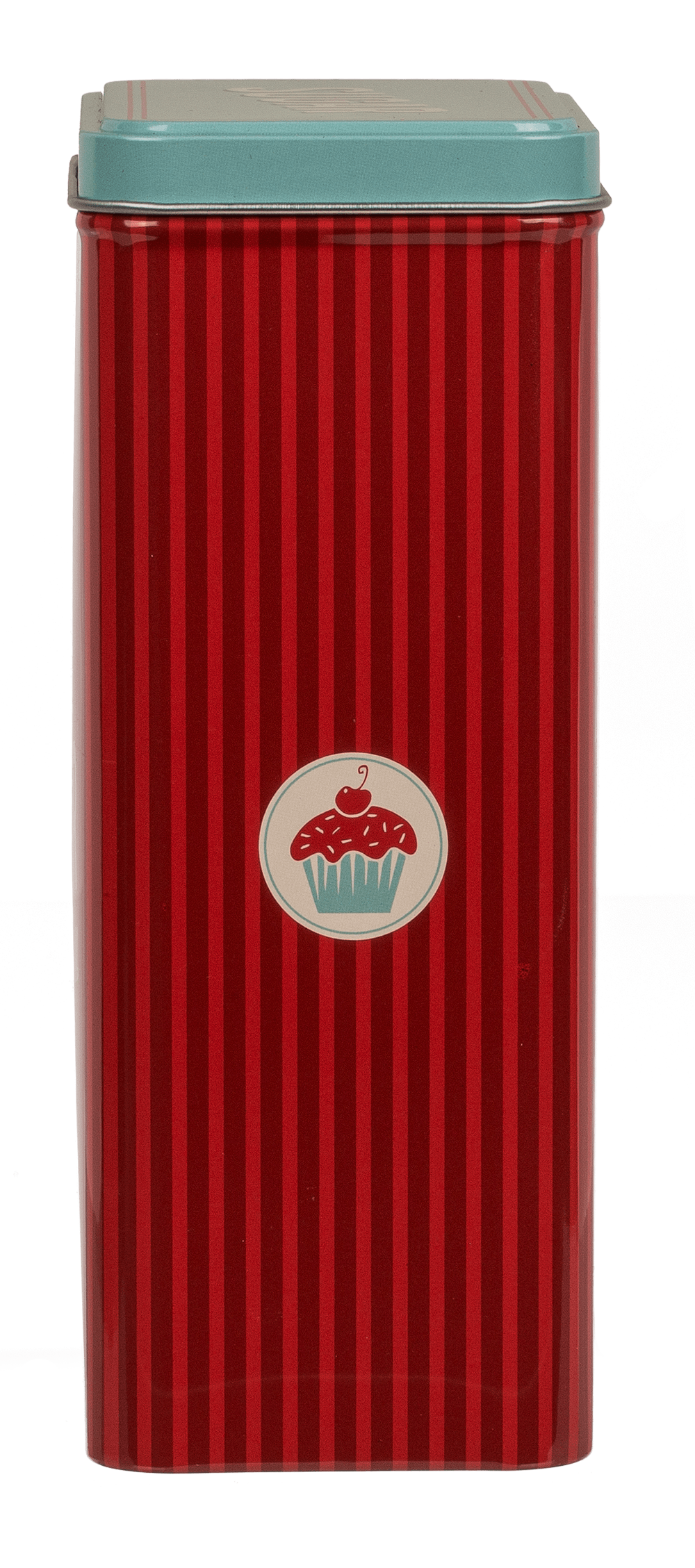 Rectangular tin box,