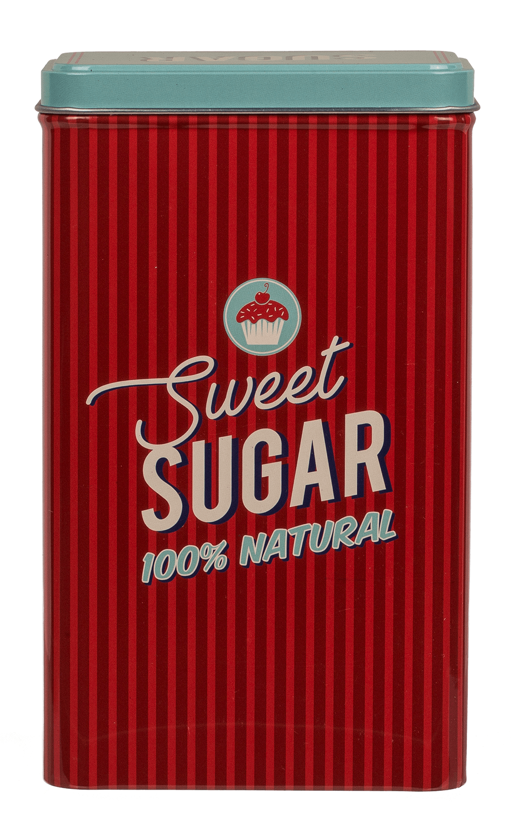 Rectangular tin box,