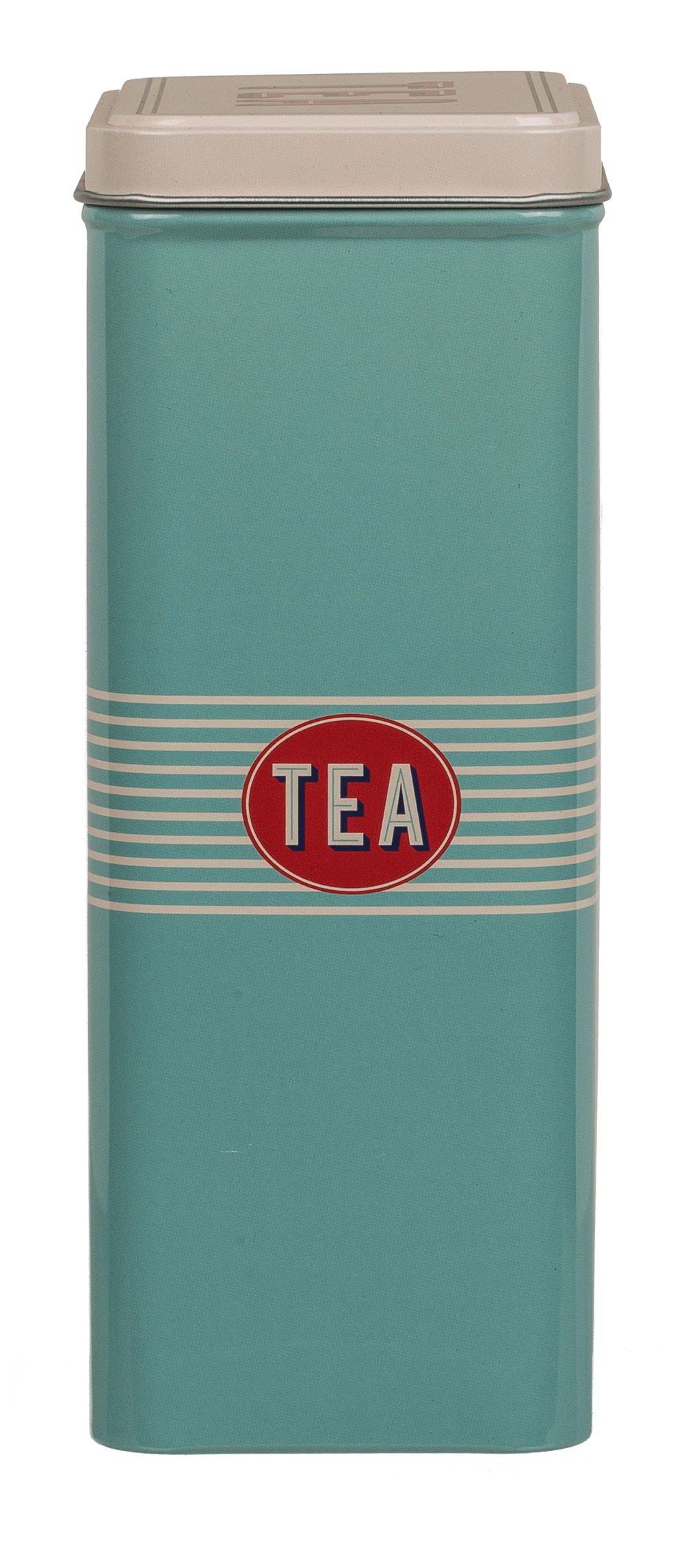 Rectangular tin box,