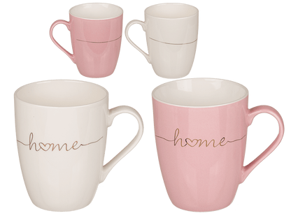 New Bone China mug, Home,