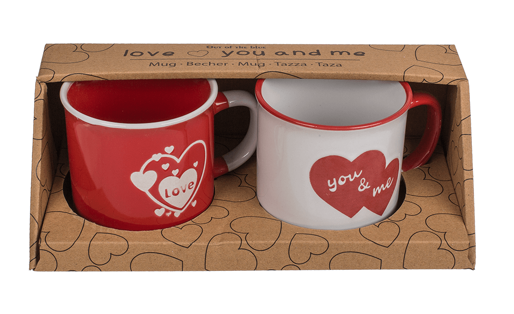 Mug, "Love" & "You & Me",